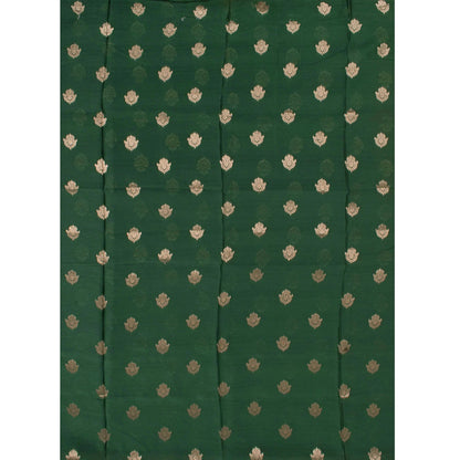Handwoven Banarasi Muga Silk Salwar Suit Material-Rutambhara-RUTAMBHARA