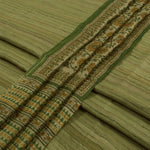 Hand Block Printed Geecha Silk Salwar Suit Material-Rutambhara-RUTAMBHARA