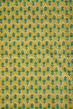 Siyahi - Dual Buta Sanganeri Print Fabric-Rutambhara-RUTAMBHARA