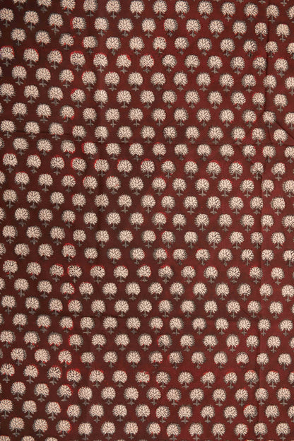 ARTISANAL DABU PRINT WITH TREE MOTIF