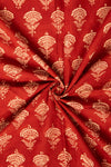 Siyahi - Traditional Bagh Print With Hade Made Floral Motif