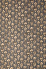 Siyahi - Handcrafted Sanganeri Lotus Motif Print Fabric-Rutambhara-RUTAMBHARA