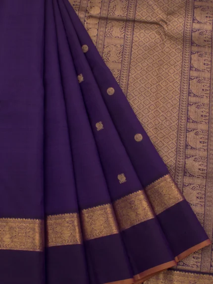 Blue Kanjivaram Silk Saree